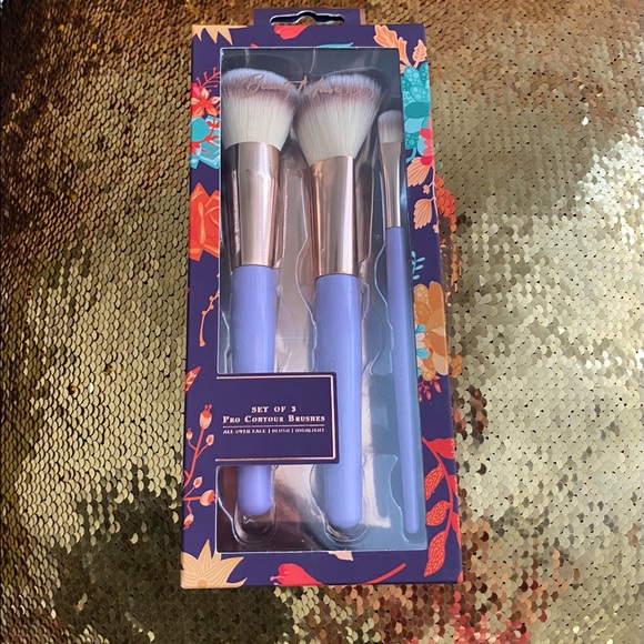 Beauty Muse Pro Set of 3 Pro Contour Brushes - Picture 8 of 9